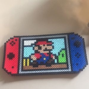Perler bead Nintendo switch
